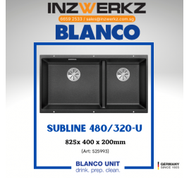 Blanco Subline 480/320-U Silgranit Sink